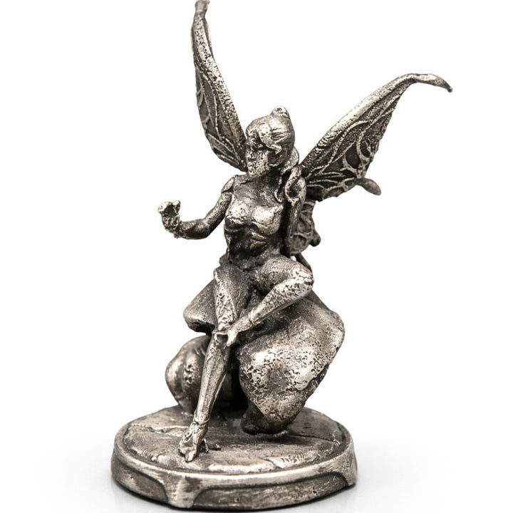 Fairy hand-poured 999+ silver statue by Gold Spartan