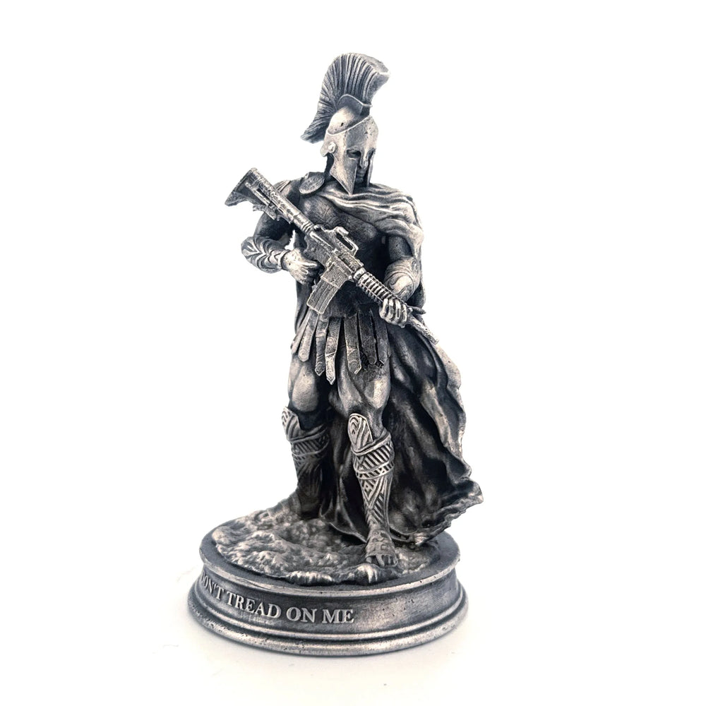 5pc Don't Tread on Me Set hand-poured 999+ silver statue by Gold Spartan