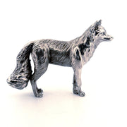 Fox hand-poured 999+ silver statue by Gold Spartan