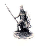 Spartan V1 hand-poured 999+ silver statue by Gold Spartan