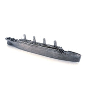 Titanic hand-poured 999+ silver statue by Gold Spartan