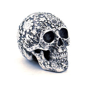 Sugar Skull hand-poured 999+ silver statue by Gold Spartan