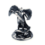 Archangel Michael hand-poured 999+ silver statue by Gold Spartan