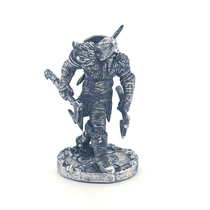 Viking V2 hand-poured 999+ silver statue by Gold Spartan