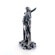 Nun with a Gun hand-poured 999+ silver statue by Gold Spartan