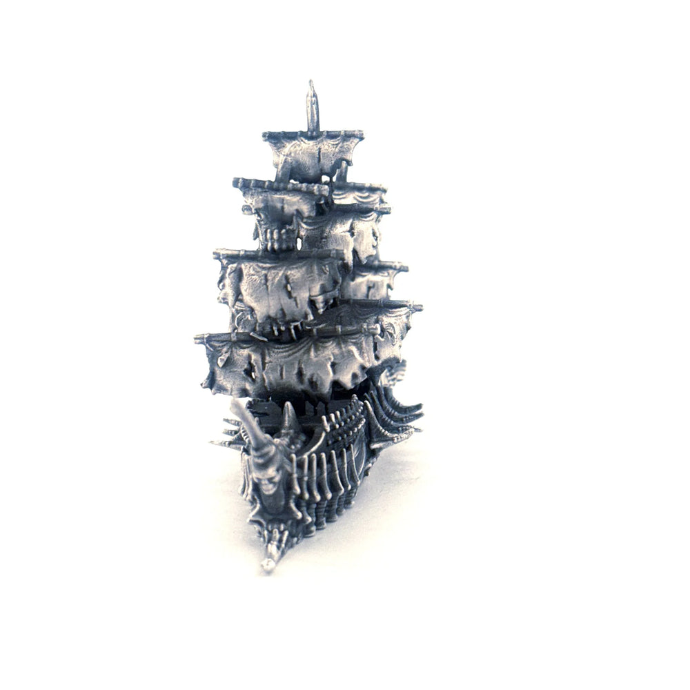 Flying Dutchman hand-poured 999+ silver statue by Gold Spartan