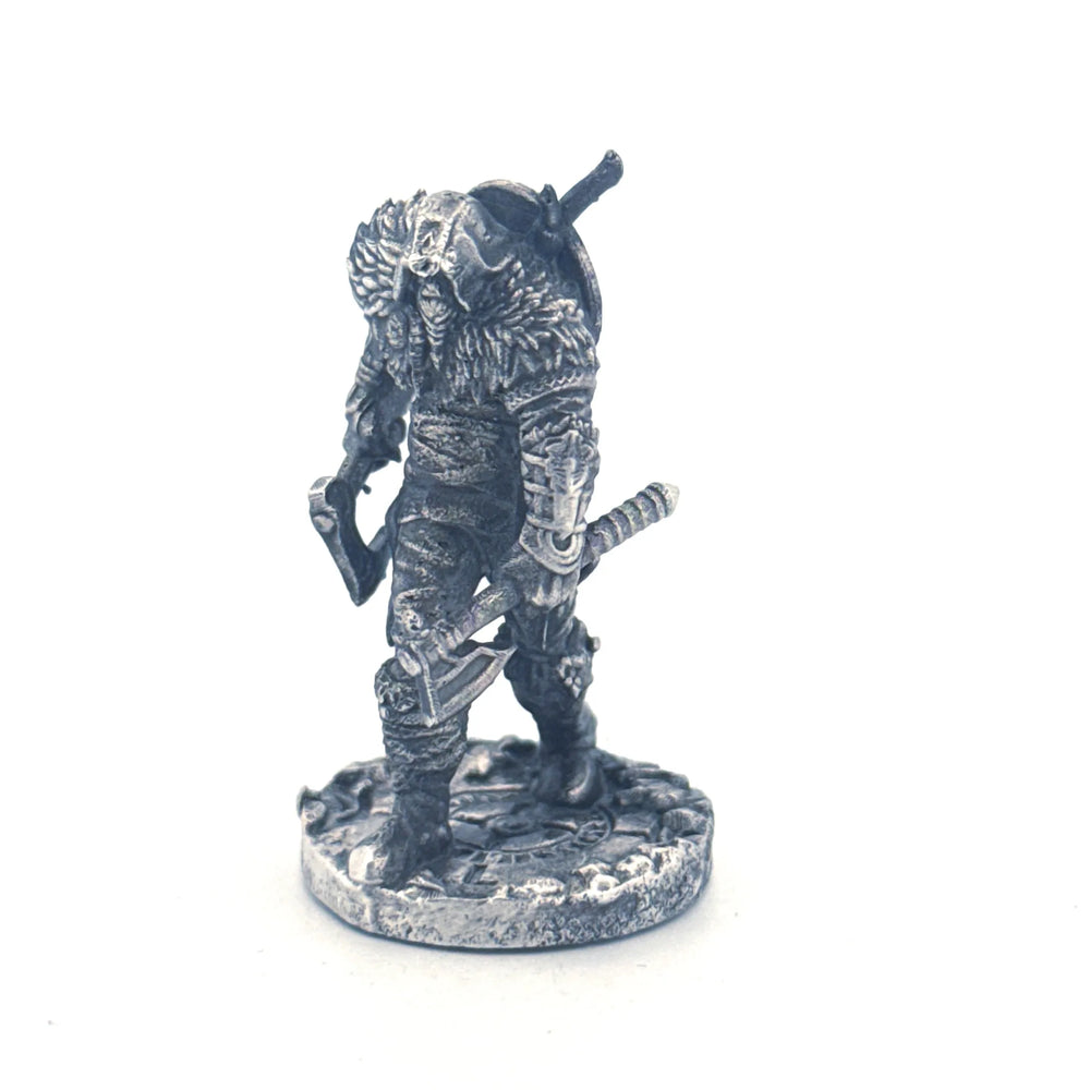 Viking V2 hand-poured 999+ silver statue by Gold Spartan