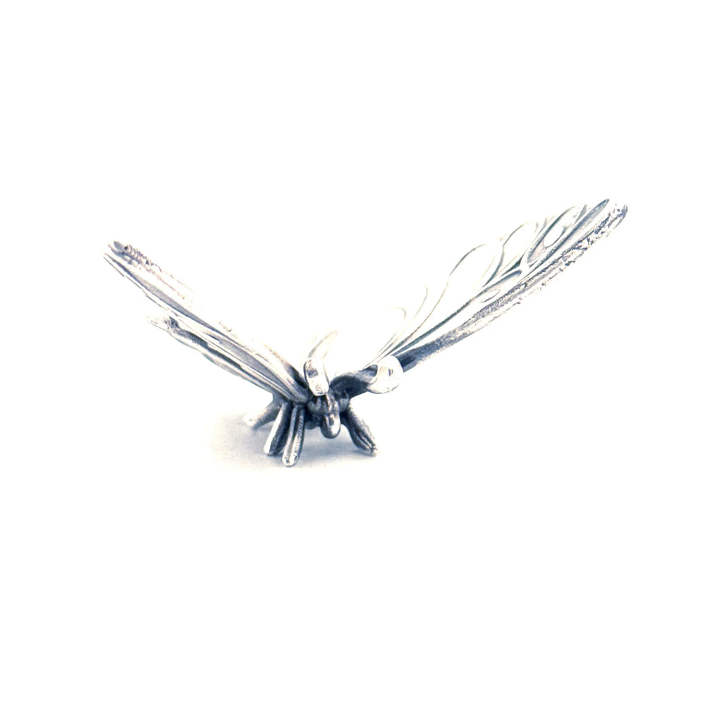 Butterfly hand-poured 999+ silver statue by Gold Spartan