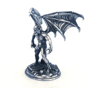 Vampire hand-poured 999+ silver statue by Gold Spartan