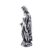Virgin Mary hand-poured 999+ silver statue by Gold Spartan