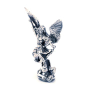Archangel Michael V3 hand-poured 999+ silver statue by Gold Spartan