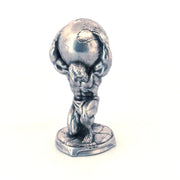 Atlas hand-poured 999+ silver statue by Gold Spartan