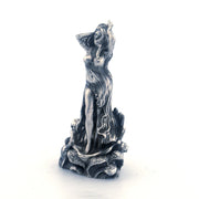 Aphrodite hand-poured 999+ silver statue by Gold Spartan