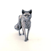 Fox hand-poured 999+ silver statue by Gold Spartan