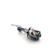 Eternal Rose hand-poured 999+ silver statue by Gold Spartan