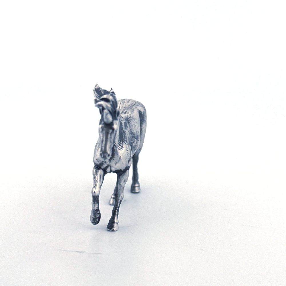 Unicorn hand-poured 999+ silver statue by Gold Spartan