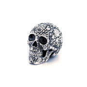 Sugar Skull hand-poured 999+ silver statue by Gold Spartan