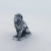 Lion hand-poured 999+ silver statue by Gold Spartan