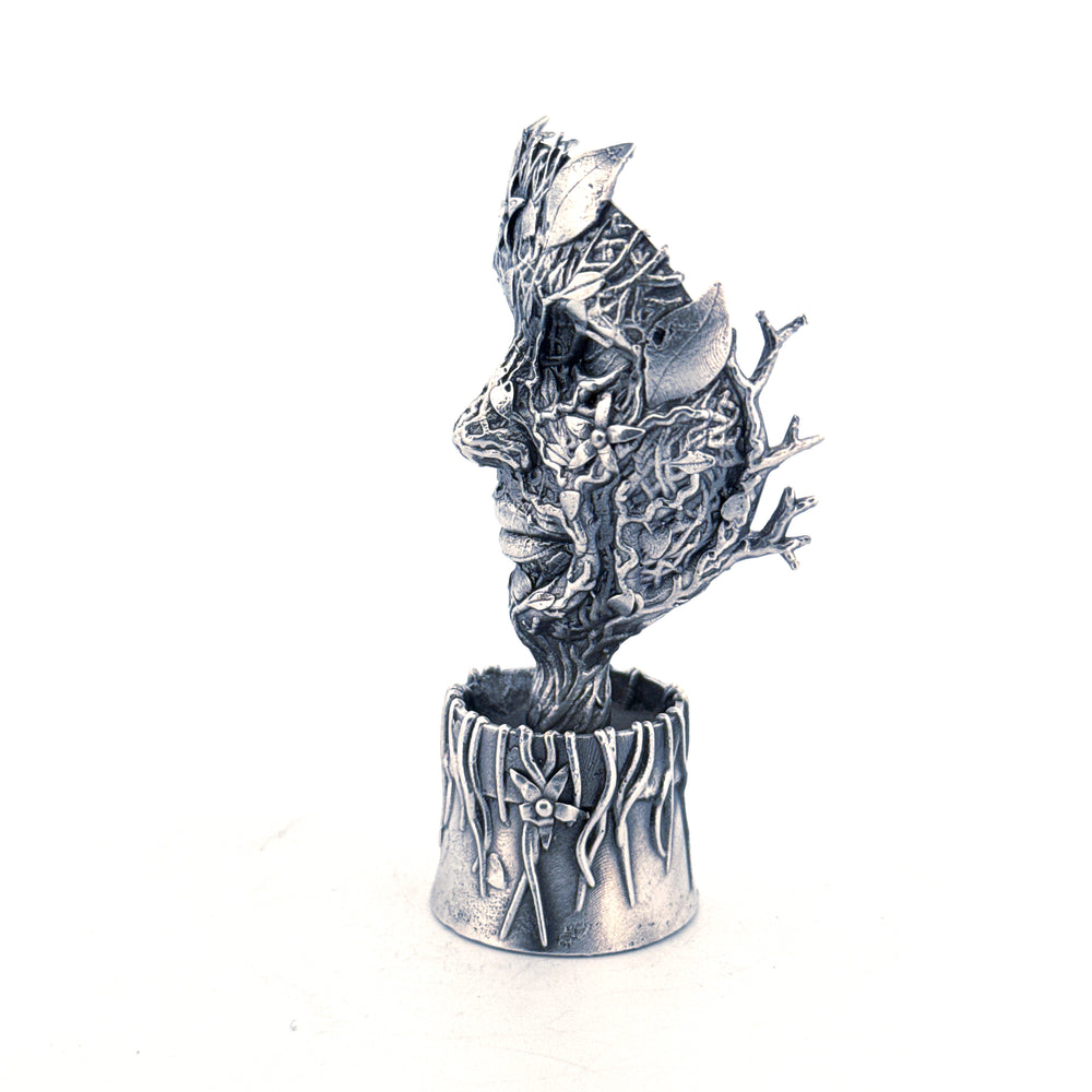 Mother Earth hand-poured 999+ silver statue by Gold Spartan