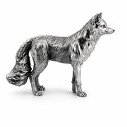 Fox hand-poured 999+ silver statue by Gold Spartan