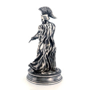 Don't Tread On Me Spartan hand-poured 999+ silver statue by Gold Spartan