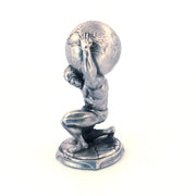Atlas hand-poured 999+ silver statue by Gold Spartan