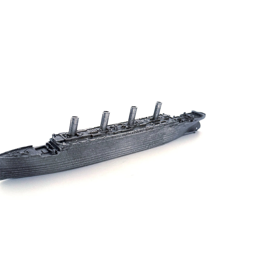 Titanic hand-poured 999+ silver statue by Gold Spartan