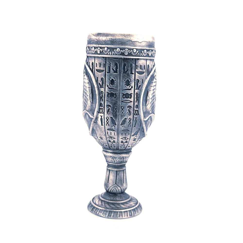 Anubis Chalice hand-poured 999+ silver statue by Gold Spartan
