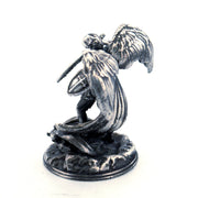 Archangel Michael hand-poured 999+ silver statue by Gold Spartan
