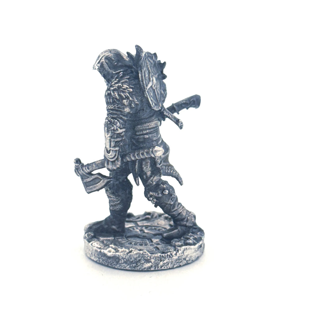Viking V2 hand-poured 999+ silver statue by Gold Spartan