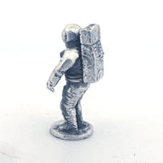 Astronaut hand-poured 999+ silver statue by Gold Spartan