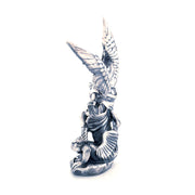 Archangel Michael V3 hand-poured 999+ silver statue by Gold Spartan
