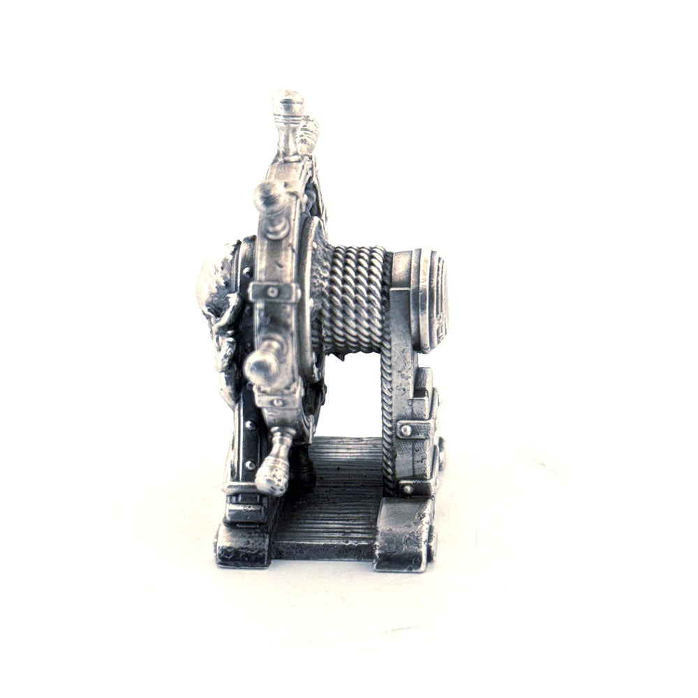 The Pirate's Wheel hand-poured 999+ silver statue by Gold Spartan