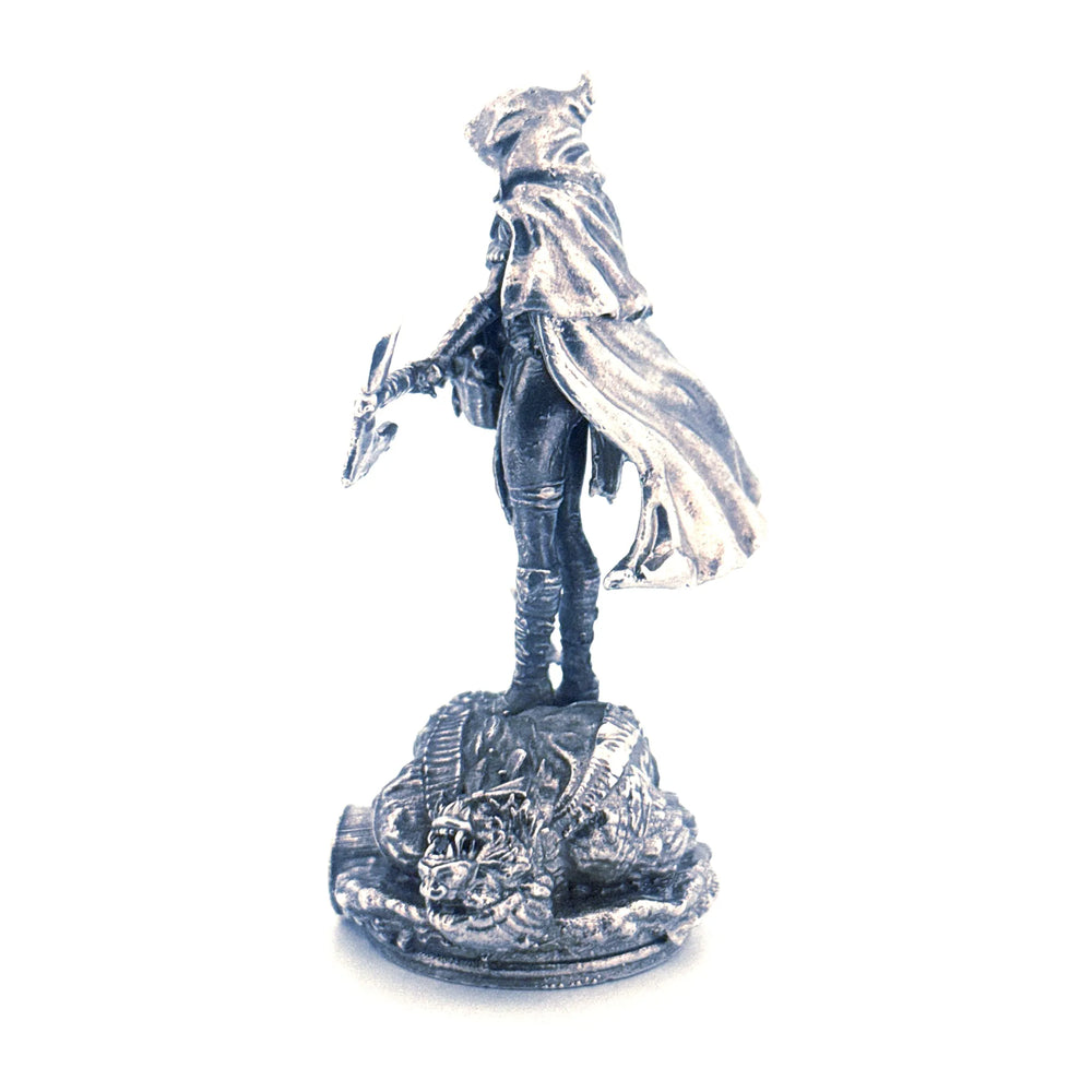 Red Riding Hood hand-poured 999+ silver statue by Gold Spartan