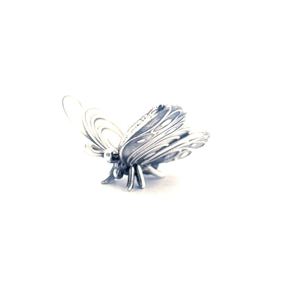 Butterfly hand-poured 999+ silver statue by Gold Spartan