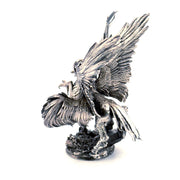 Griffin hand-poured 999+ silver statue by Gold Spartan
