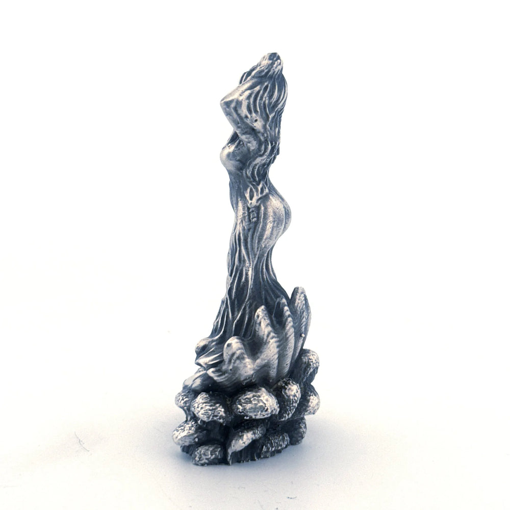 Aphrodite hand-poured 999+ silver statue by Gold Spartan