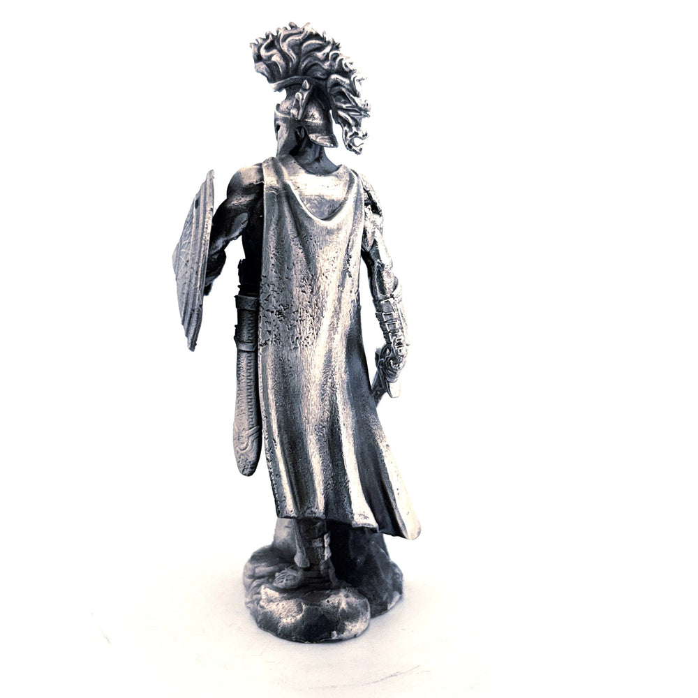 Ares hand-poured 999+ silver statue by Gold Spartan