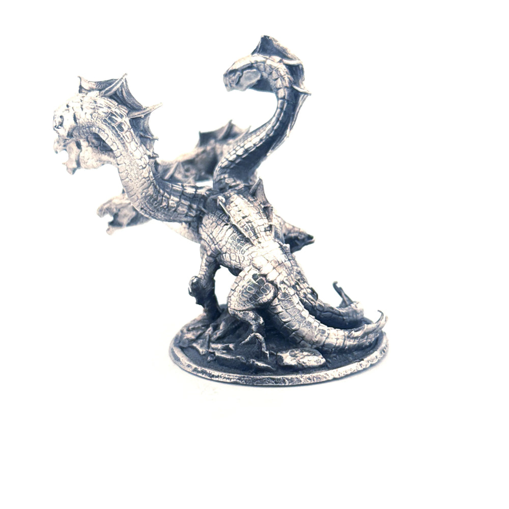 Hydra hand-poured 999+ silver statue by Gold Spartan