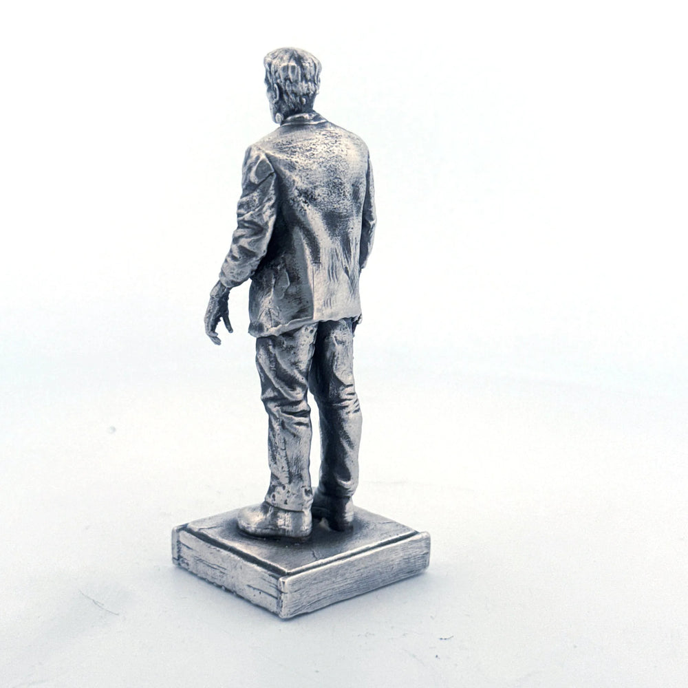 Frankenstein hand-poured 999+ silver statue by Gold Spartan