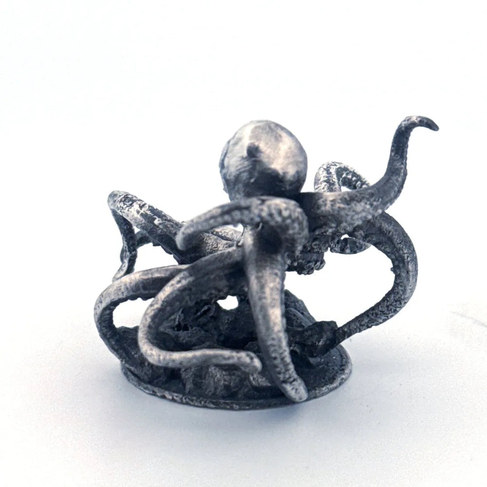 The Kraken hand-poured 999+ silver statue by Gold Spartan
