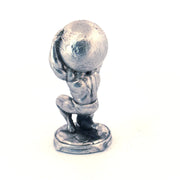 Atlas hand-poured 999+ silver statue by Gold Spartan