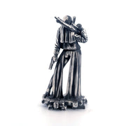 Nun with a Gun hand-poured 999+ silver statue by Gold Spartan