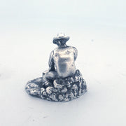 Prospector V2 hand-poured 999+ silver statue by Gold Spartan