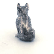 French Bulldog hand-poured 999+ silver statue by Gold Spartan