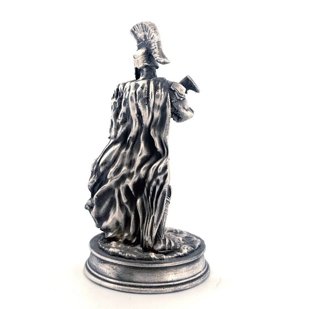 Don't Tread On Me Spartan hand-poured 999+ silver statue by Gold Spartan