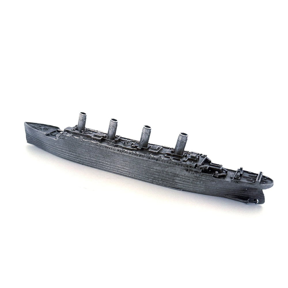 Titanic hand-poured 999+ silver statue by Gold Spartan