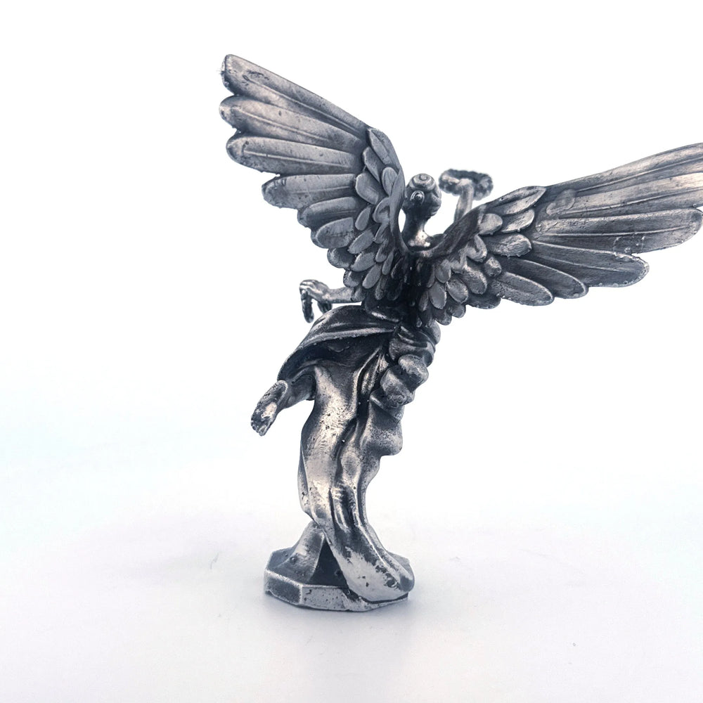 Angel of Independence hand-poured 999+ silver statue by Gold Spartan