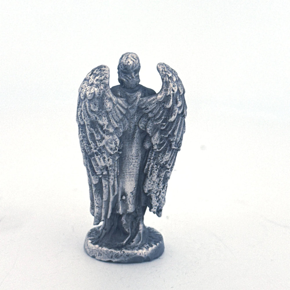 Archangel Michael V4 hand-poured 999+ silver statue by Gold Spartan