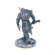 Viking V2 hand-poured 999+ silver statue by Gold Spartan